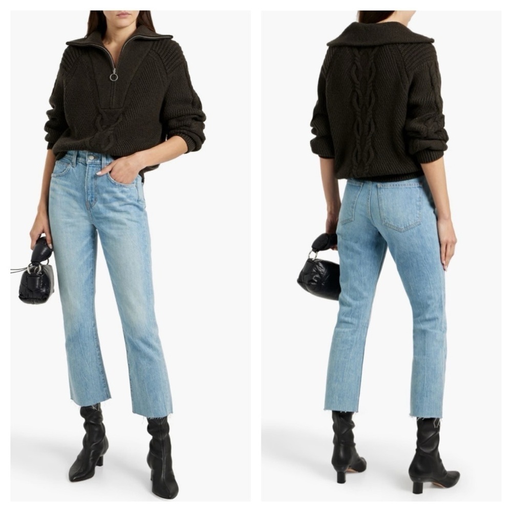 VERONICA BEARD
Carly high-rise kick-flare jeans 26/2 NWT